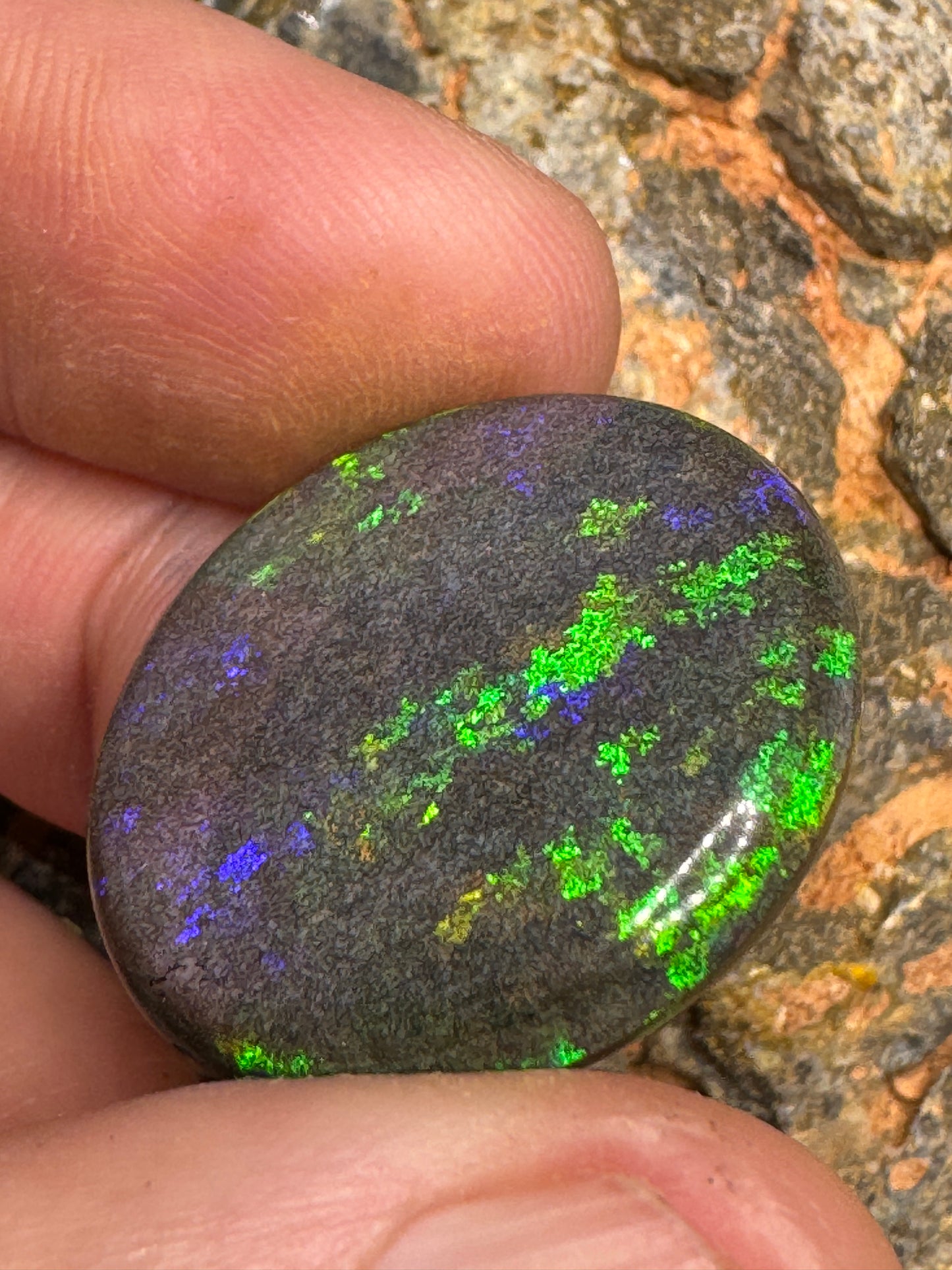 Andamooka matrix opal