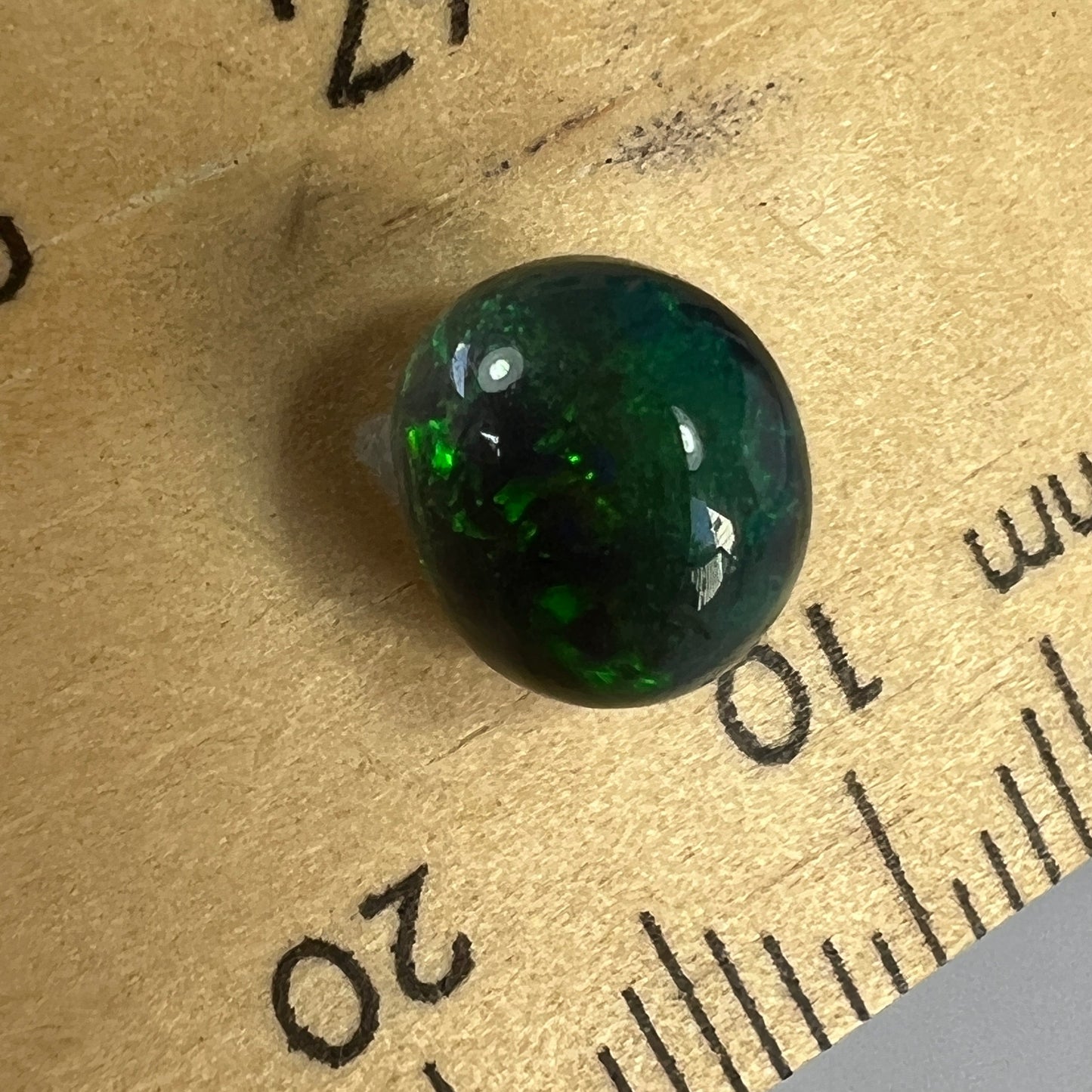 Solid Black Opal