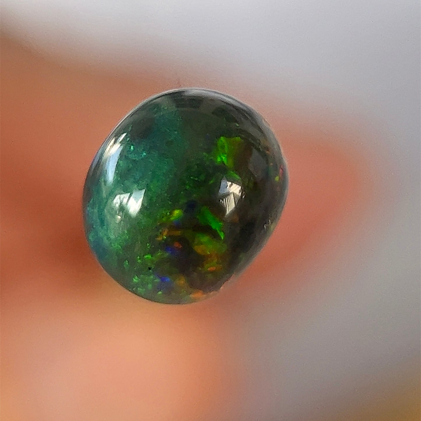 Solid Black Opal