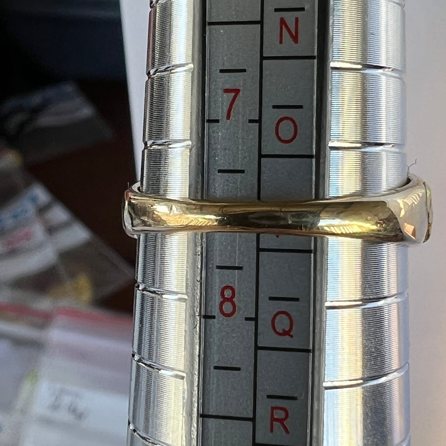 Totally unique handmade ladies gold nugget ring. Finest 9ct Australian gold filled with genuine gold nuggets from the Victorian goldfields. Also available in a mans ring for a matching pair. 3g of Australian 9ct gold and 1.5g of Victorian genuine gold nuggets.
