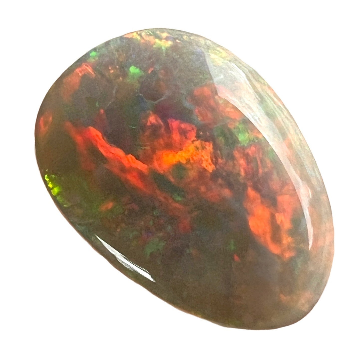 Mintabie semi black opal. Absolutely beautiful and ready to set.