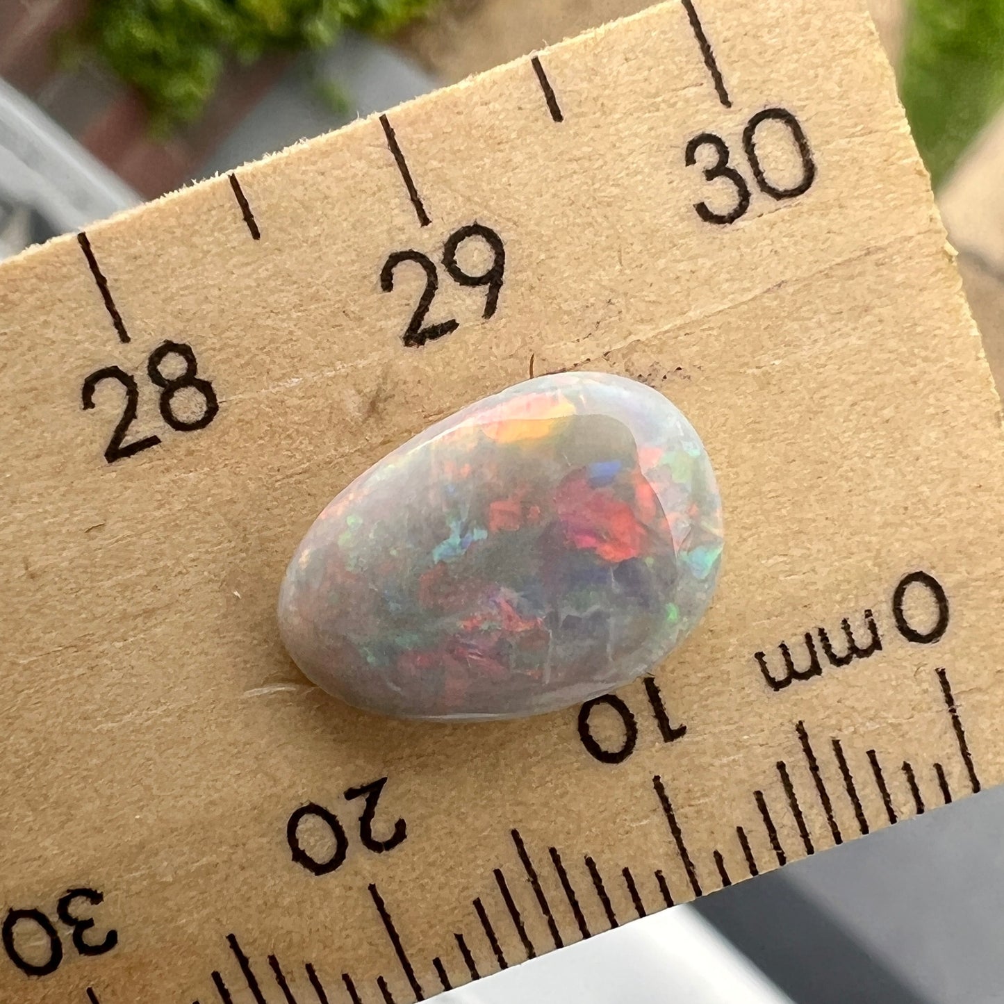 Mintabie semi black opal. Absolutely beautiful and ready to set.